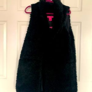 Brand New Betsey Johnson Fur (faux) Vest